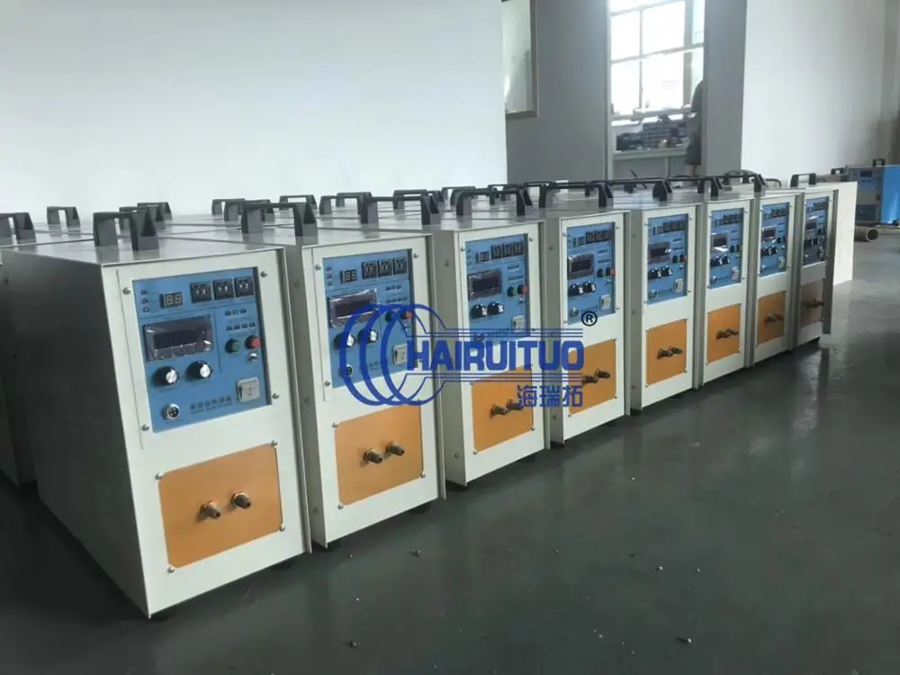 25KW высокочастотная плавильная машина для золота и серебра индукционная
