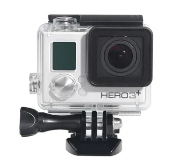 

Go pro Accessories Waterproof Housing Case Mount Cover for Gopro Hero 3+ Hero 3plus Gopro Hero 4 Camera Mounting