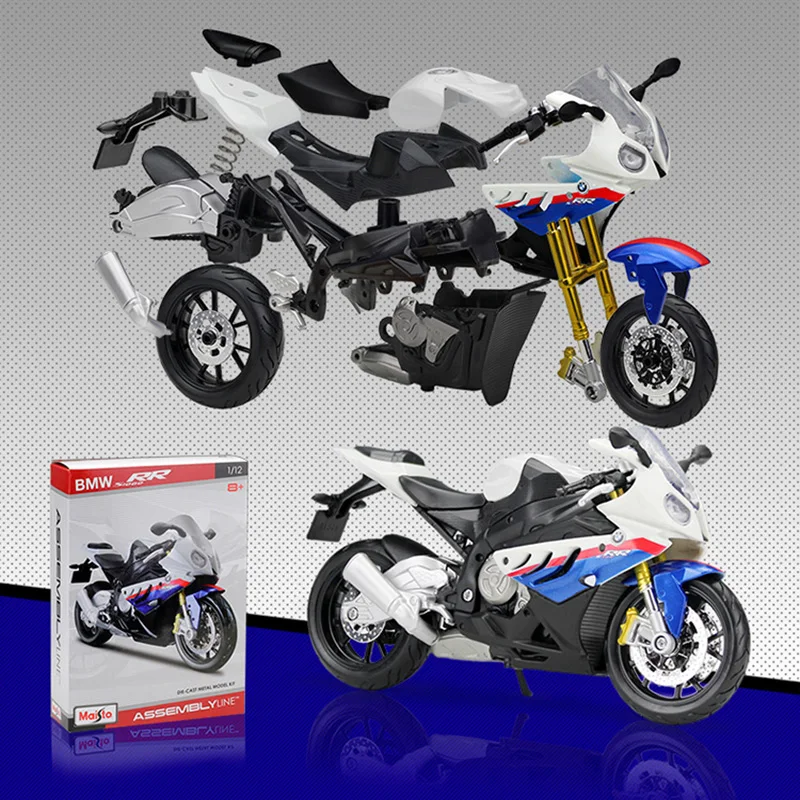 1:12 литье под давлением игрушечный сплав S1000rr модель мотоцикла игрушки автомобиль