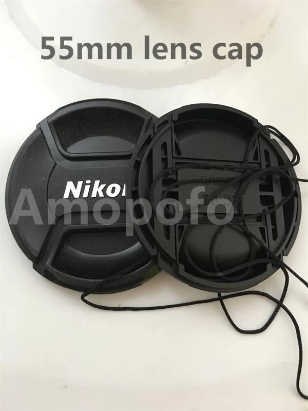

Hot Selling! New For Nikon 55mm lens cap, Center Pinch Snap-on Front Lens Cap to for Nikon Camera