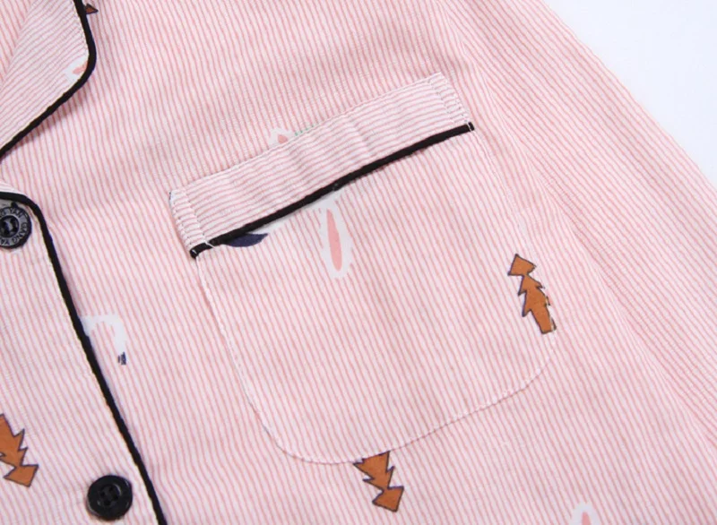 women pink double yarm cotton sleepwear (9)