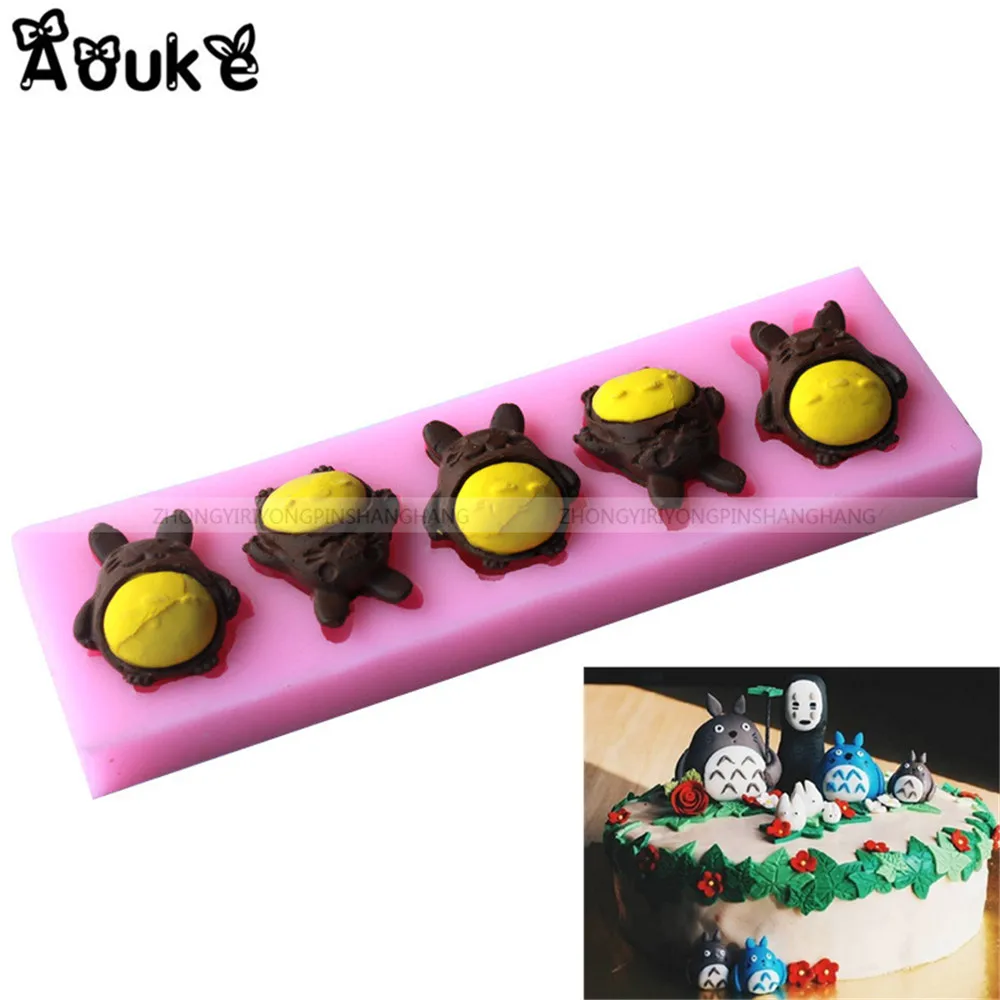 

Cartoon Shape Silicone Cake Mold Cookie Fondant Cake Decoration Tools Sugar Chocolate Molds DIY kitchen Baking Accessories E055