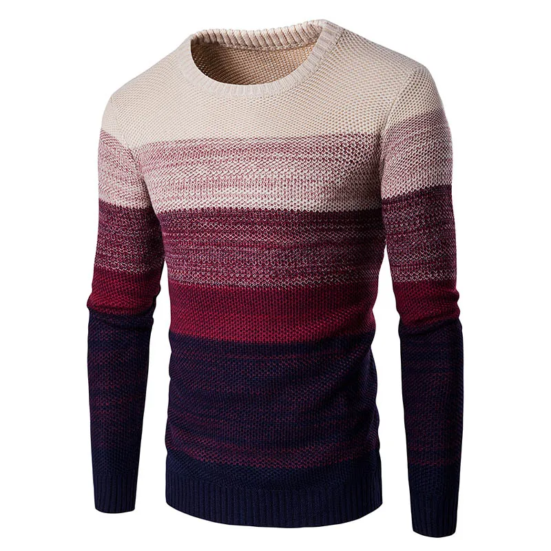 2016 New autumn fashion brand sweater Europe and the United States round neck men knitted sweaters and pullovers color stitching 2016 New autumn fashion brand sweater Europe and the United States round neck men knitted sweaters and pullovers color stitching