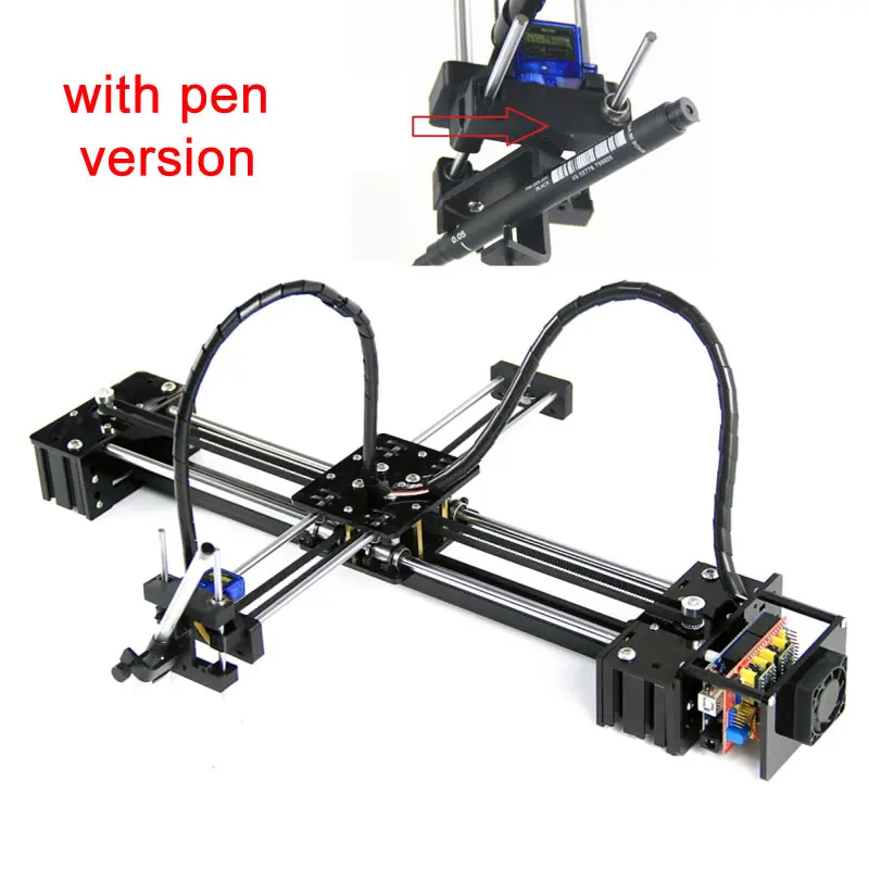 Cena DIY XY drawbot pióro cnc maszyna do rysowania ploter wysoka precyzja do pisania drawong