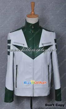 

Space Battleship Yamato Costume Green Leather Jacket H008