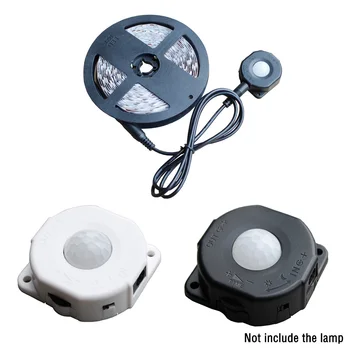 

Automatic DC 12V-24V 6A PIR Infrared Ray Motion Sensor Switch Adjustable Mode Detector Switch For LED light Lamp