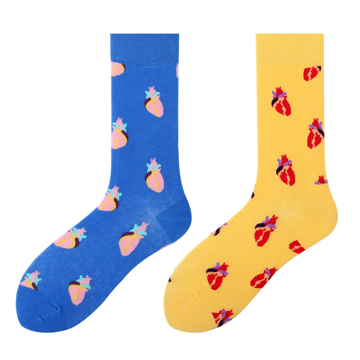 PEONFLY 1 пара модные Забавные милые носки Harajuku мужские свежие фрукты клубники дизайн счастливые носки чесаный хлопок Sokken
