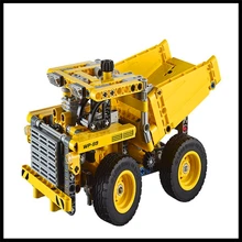 362 Pcs Técnica 2 Em 1 Caminhão De Mineração Modelo de Carro Bloco de Construção LELE 38002 Figura Presente Brinquedos Para Crianças Compatíveis Legoe