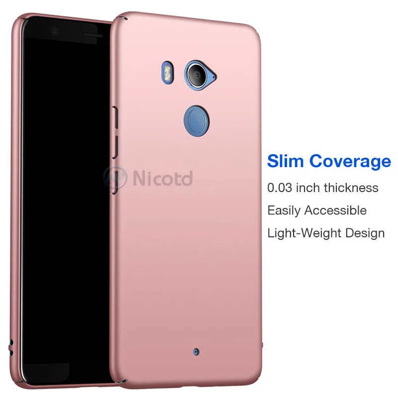 Hard PC Case Cover For HTC U11 plus Shockproof Back Cover Luxury Plastic Matte Phone Case For HTC U11+ 6.0 inch Super thin Slim  (7)