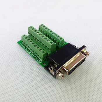 

DB26 Female Breakout Board, D'SUB Header Breakout Board, Terminal Block DSUB Module.