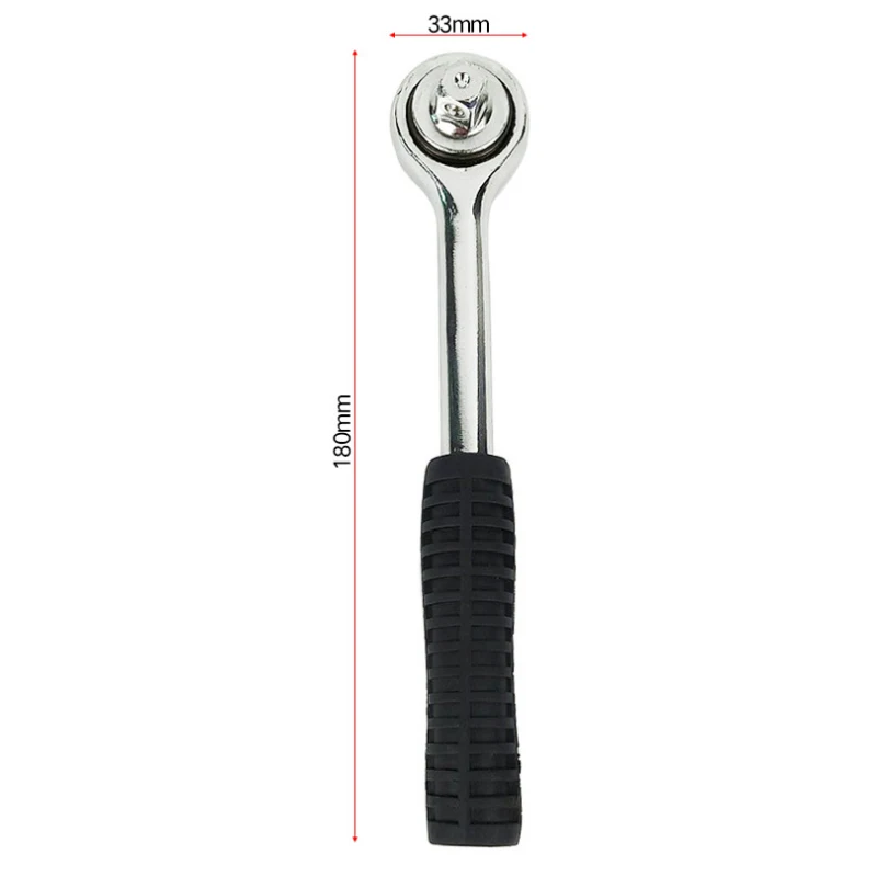 

H handle movable lever 1/2 3/4 3/8 square hoist universal sleeve ratchet wrench with filter plate high carbon steel