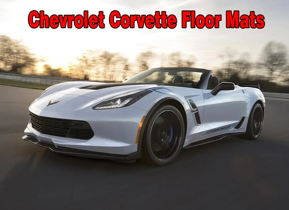 

Custom Fit Chevrolet Corvette C7 Floor Mat ECO Leather Racing sports car mat 2010 - Present