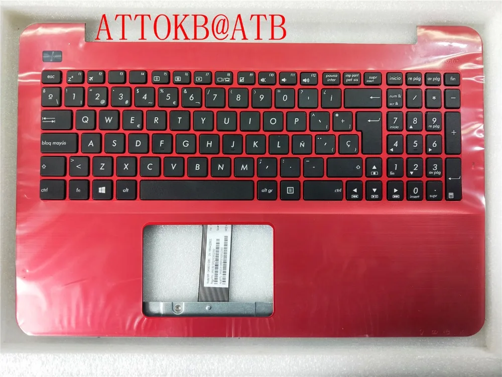Teclado para Notebook Espanhol ou Latino c Shell para Asus X555ld X555ln A555l F555l R556l Vm510l W519l Y583l R557 W509 X555s X555d - Imagem 4
