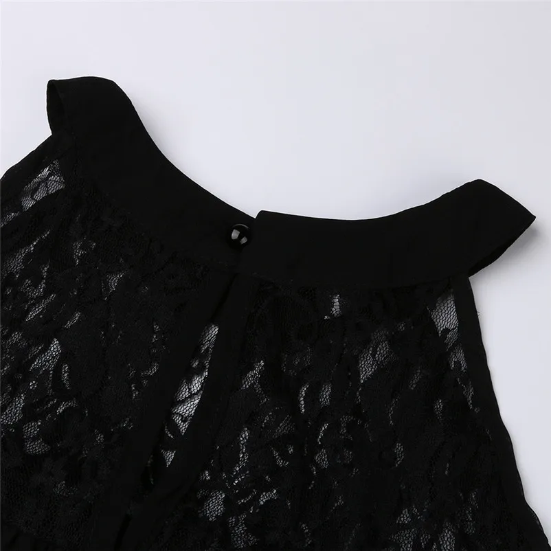 HOT summer dress 2018 beach dress Women's Sleeveless black Dress Bodycon Evening Party Short Mini Dress vestidos robe J13#N (11)