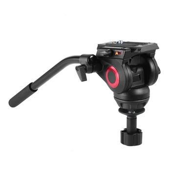 

Professional MYT802 Aluminum 8kg payload fluid head for camera tripod monopod dslr camera video stand