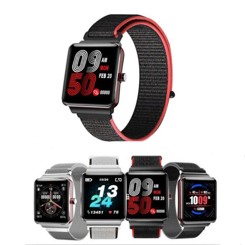 

2019 H10 Smart Watch Men Bracelet Heart Rate Blood Pressure Waterproof Smart Wristband Fitness Tracker For iPhone iOS Android