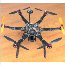 DIY S550 Hexacopter APM2.8 FC NEO-7M gps HP2212 920KV безщеточный Simonk 30A ESC 1045 пропеллер