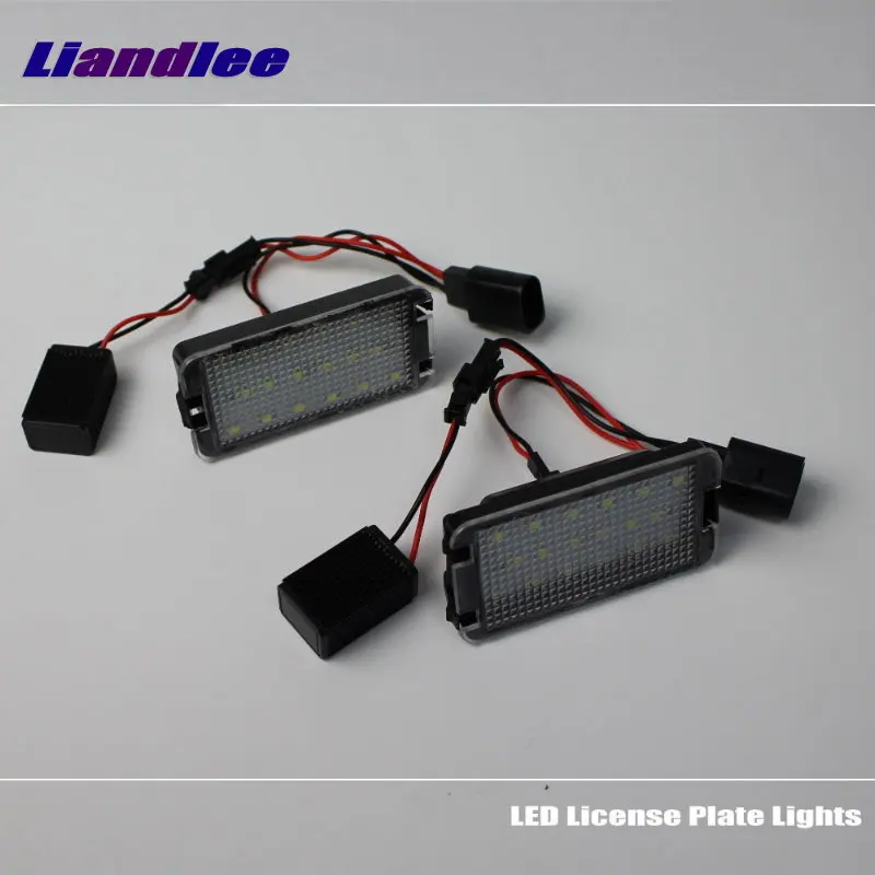 

Liandlee For Volkswagen VW Golf4 Golf 4 Golf5 Golf 5 Golf6 Golf 6 Car License Plate Lights High Quality LED Number Frame Light
