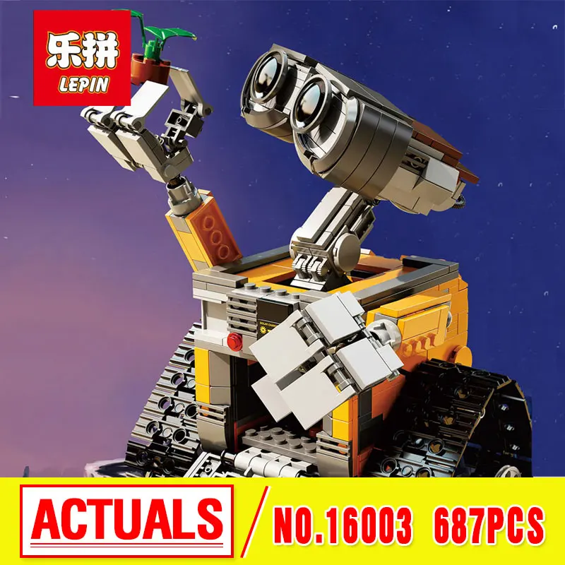2016 New GonLeI 39023 687Pcs Idea Robot WALLE font b Model b font font b Building