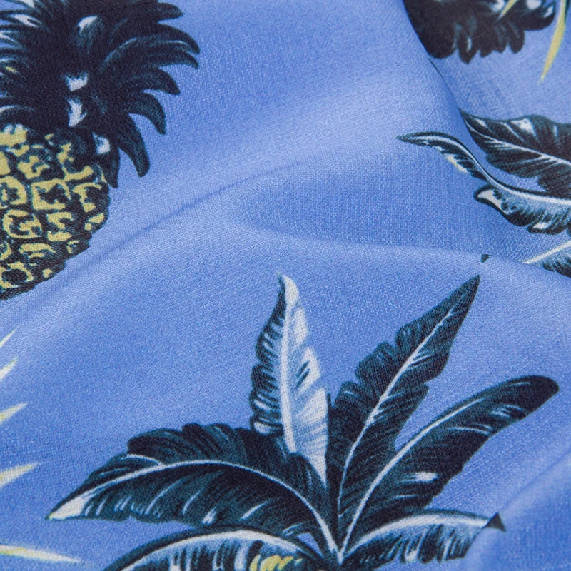 Гавайские Стильные шорты с эластичной резинкой на талии, мужские пляжные шорты, 2 цвета