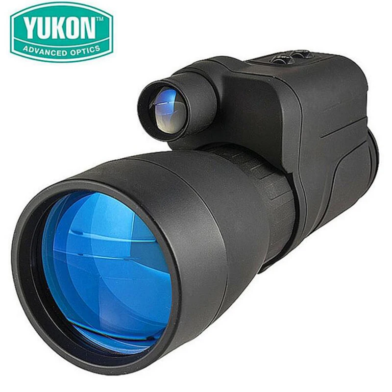Профессиональные очки ночного видения YUKON патруль Full Dark Gen1 IR 5X60 мощный Монокуляр