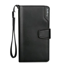 Men Genuine Leather Wallet Multifunctional Purse Long Style Closure Zipper Money Bag More Card Slots For Business Gentleman Men Genuine Leather Wallet Multifunctional Purse Long Style Closure Zipper Money Bag More Card Slots For Business Gentleman