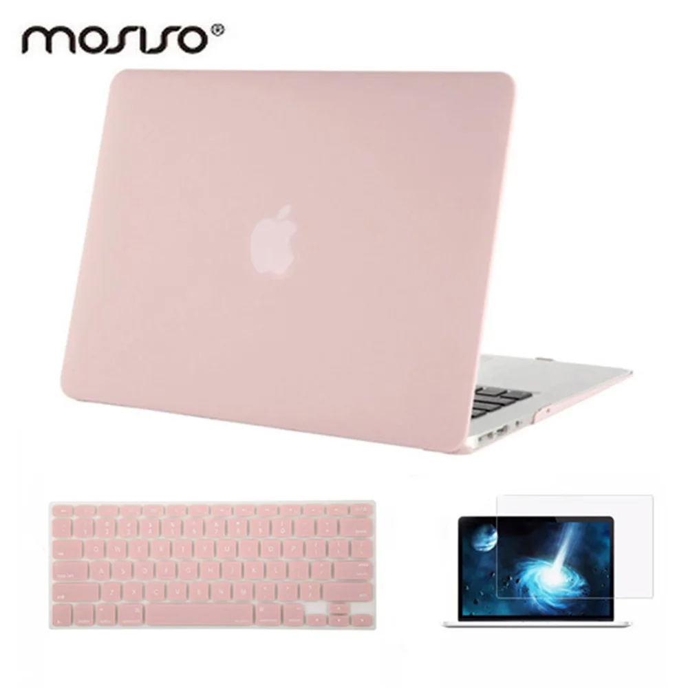 Матовый пластиковый чехол Mosiso для ноутбука Macbook Air 13 A1369 A1466 + силиконовый