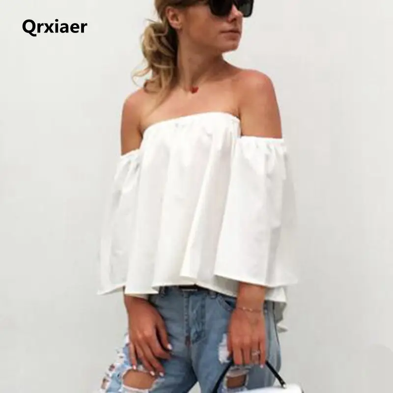 

Qrxiaer Women Wrap skirt short Sleeve shirts Summer Chirron Boho Beach shirt Sexy Women Causal Dresses Party Clothing