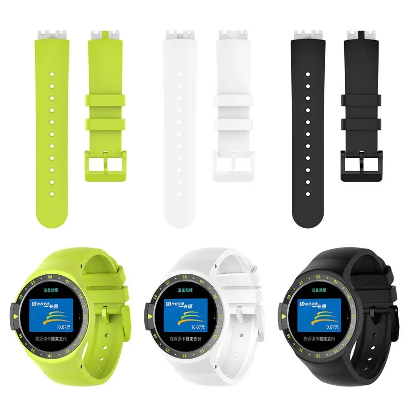 Силиконовый сменный ремешок для часов браслет Ticwatch S Smartwatch Knight|Смарт-аксессуары| |