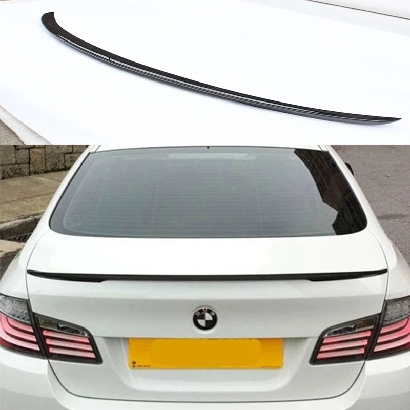 F10 M5 Performance Style Carbon Fiber Car Rear Trunk lip Spoiler Wing