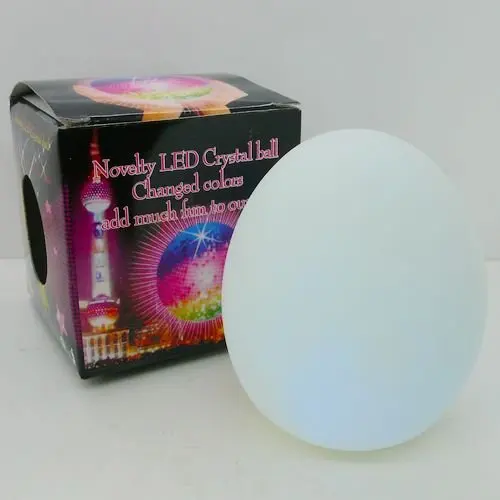 Novelty LED Crystal ball changed colors LED toys funny toys novelty toys 48discountEMSin Magic