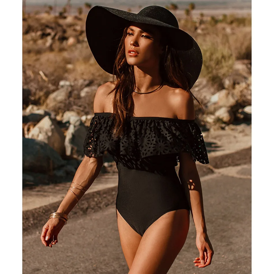 2018-New-Sexy-Off-The-Shoulder-Solid-Swimwear-Women-One-Piece-Swimsuit-Female-Bathing-Suit-Ruffle
