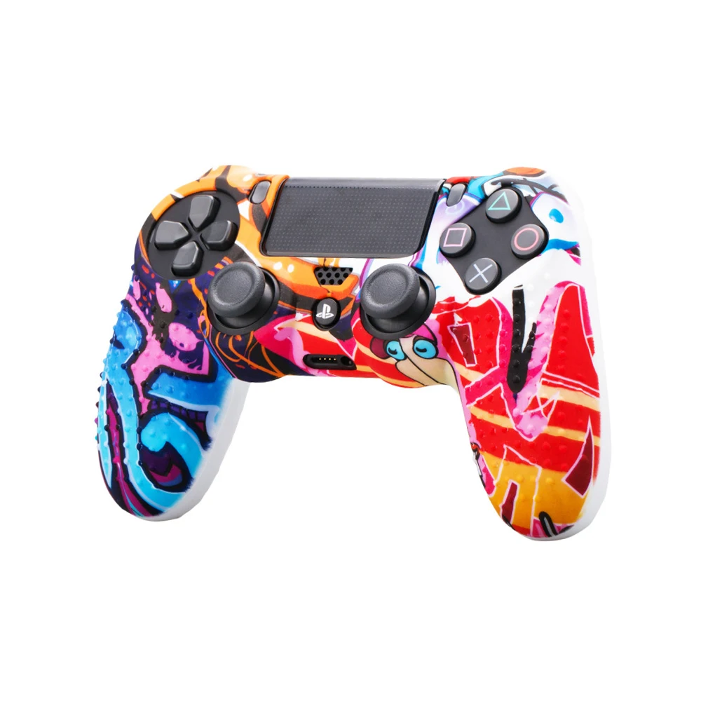 Нескользящий Силиконовый чехол JIE LI для геймпада Sony PlayStation 4 Dualshock 4|Чехлы| |