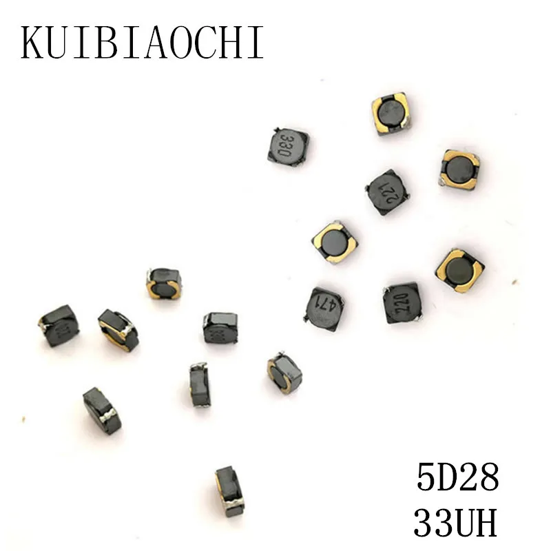 10 шт./лот SMD силовой индуктор CDRH5D28 33UH 330 6*6*3 мм экранированный обмоточный |