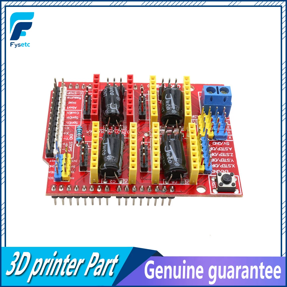

New 3D Printer parts A4988 Driver CNC Shield Expansion Board for Arduino V3 Engraver 3D Printer
