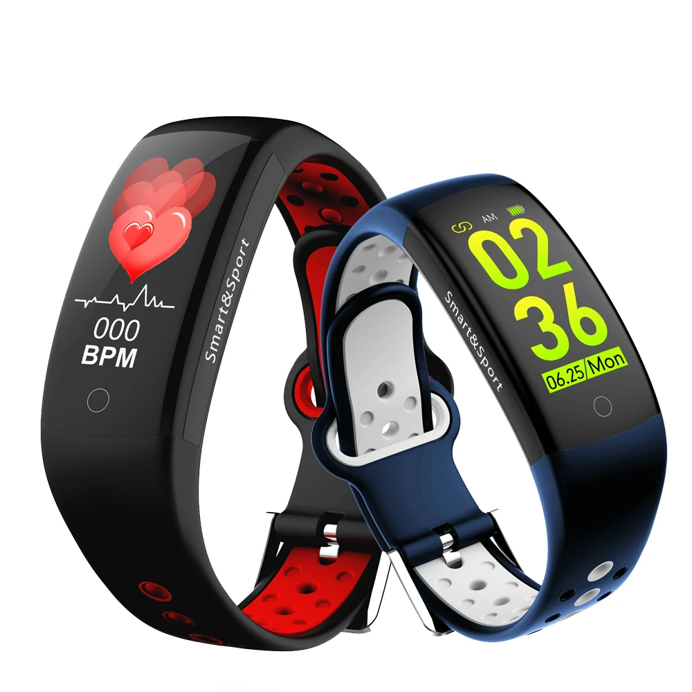 

3D Dynamic UI Fitness Tracker Heart Rate Monitor Wristband IP68 Waterproof Sports Smart Band for Android IOS Phone
