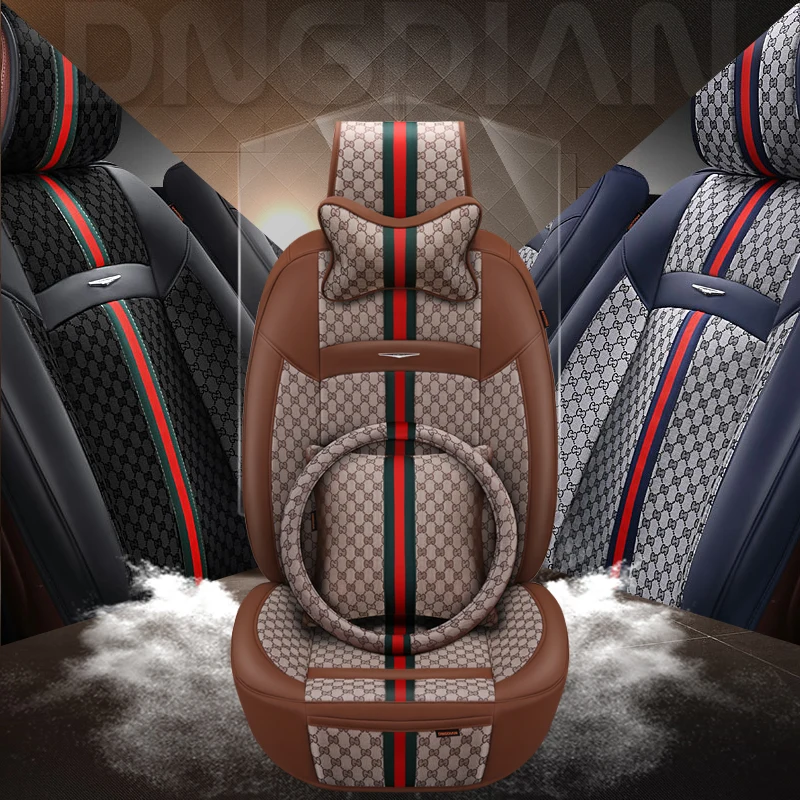 

New 6D Styling Car Seat Cover For Toyota Camry 40 Corolla RAV4 Verso FJ Land Cruiser LC 200 Prado 150 120,,Styling