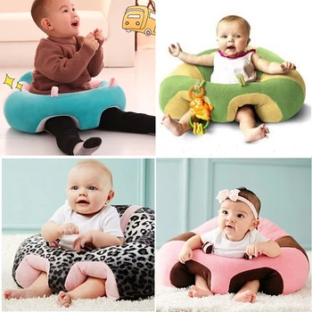 

2019 Brand New Infant Toddler Kids Baby Support Seat Sit Up Soft Chair Cushion Sofa Plush Pillow Toy Bean Bag Animal Sofa Seat