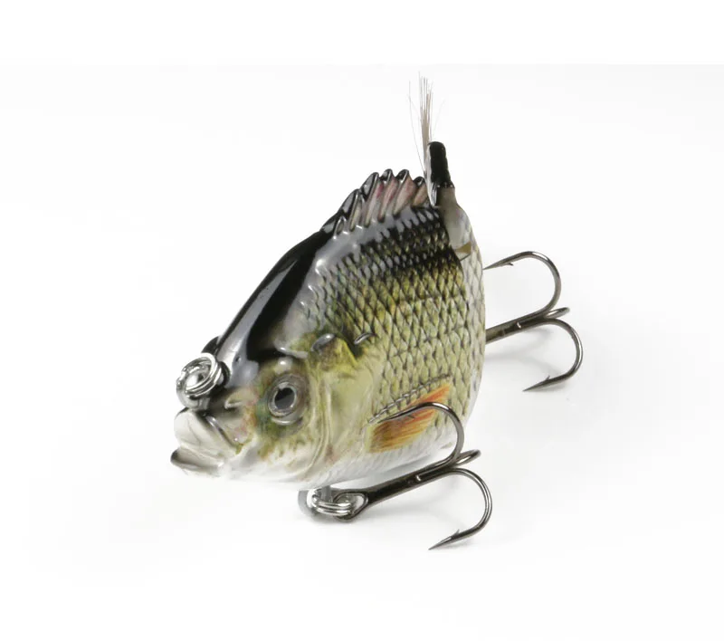 Bassdash SwimPanfish Multi Jointed Panfish Bluegill Swimbaits Topwater Hard Bass  Fishing Crank Lure 24g/8.8cm