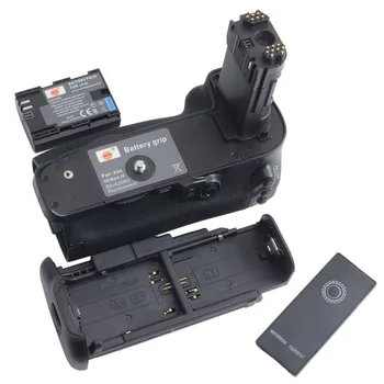 

DSTE Remote Control Multi-Power Vertical Battery Grip Handgrip Holder with LP-E6 for Canon EOS 5D Mark IV 5D4 Camera