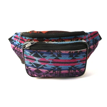 

Unisex Boho Style Sports Hiking Running Belt Waist Bag Pouch Zipper Fanny Pack