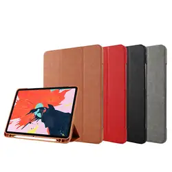 Магнитный смарт-чехол-подставка Folio Cover для 2018 Apple ipad pro 12,9 2018 чехол Smart cover 3rd Gen. w/Apple Pencil Slot