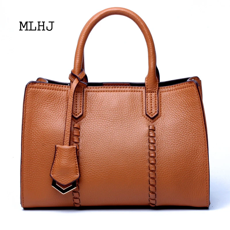 

MLHJ hand bags for women 2018 luxury handbags women bags designer Fashion top layer cowhide handbag