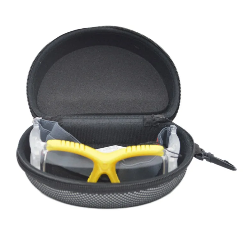 Полезные анти-давление EVA очки на молнии коробка мульти-линзы солнцезащитные очки футбол баскетбол очки Губка большой Чехол для очков