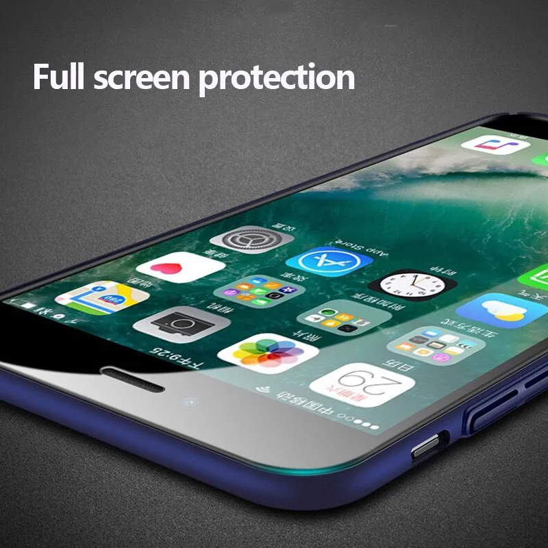 Tempered Glass Full coverage of the big screen for iPhone Xr Xs Max X Screen Protector for iPhone Xr Xs Max X  6 6S 7 8 Plus10