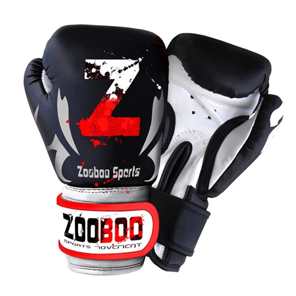 

Zooboo MMA Muay Thai Boxing Gloves Sanda Kungfu Wushu Women Men Fighting Sandbag Training Gloves guantes de boxeo