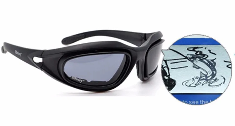 Daisy C5, поляризационные армейские очки, солнцезащитные очки, мужские, военные, солнцезащитные очки для мужчин, для пустыни, шторма, войны, игры, тактические, YQ161