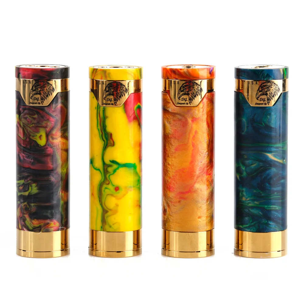 

Original Smokjoy Honor Resin Mech Mod Electric Cigarette Vape Mods 18650 Battery E-Cigarette Box Vaping Mod Resin Box Mod