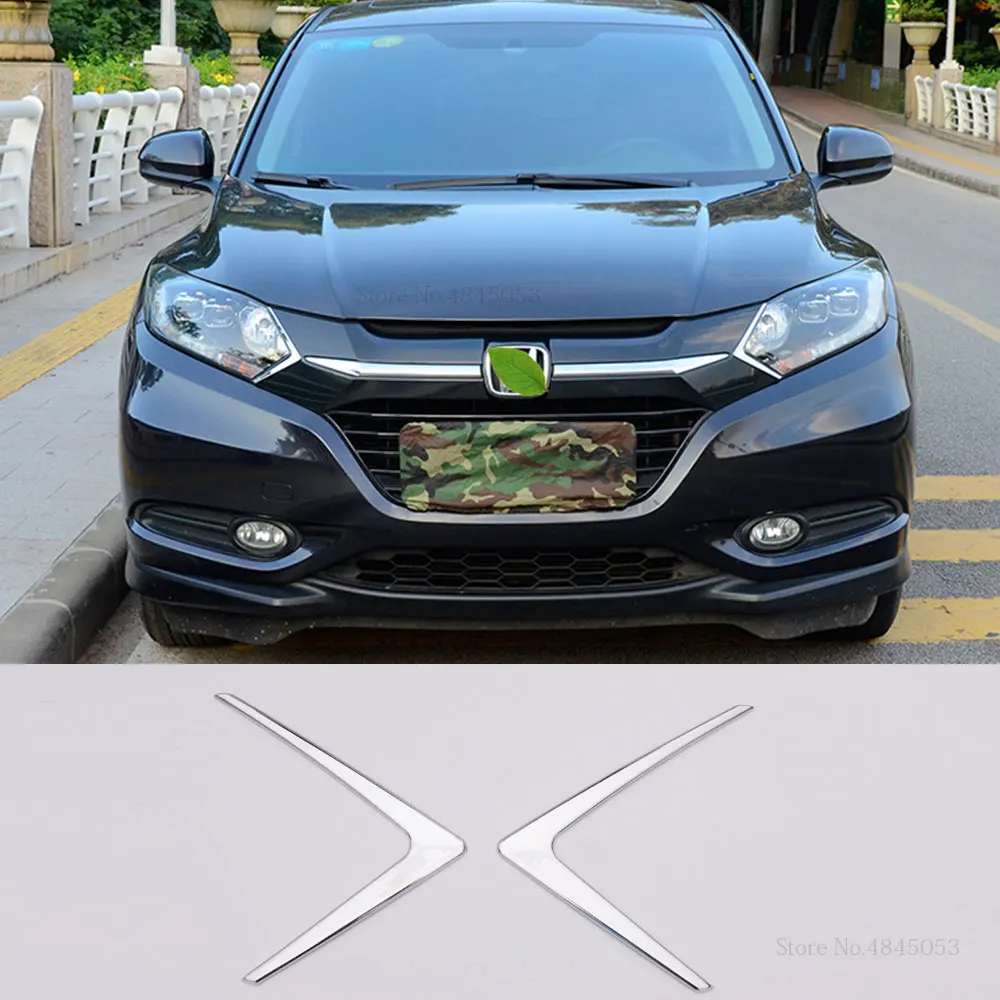 Для Honda HRV HR-V VEZEL 2014 2015 2016 ABS хромированный головной светильник передняя лампа