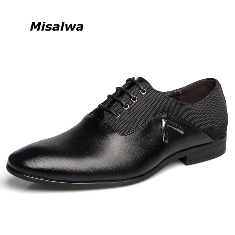 New Leather Men Oxford Shoes Big Size 38 47 Orange Men s Bussiness Office Wedding Flats